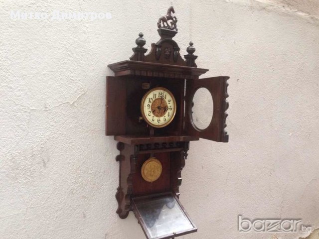 Старинен часовник Friedrich Mauthe Germany от нач.ххв., снимка 3 - Други - 13458842