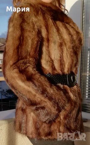 Палто от естествен косъм , снимка 3 - Палта, манта - 23701822