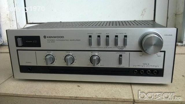 kenwood ka-300 stereo amplifier-внос швеицария, снимка 4 - Ресийвъри, усилватели, смесителни пултове - 19806342