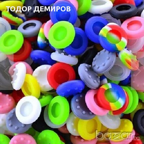 Тапи от висококачествен силикон за аналог. стикове на Playstation,XBOX, снимка 12 - Аксесоари - 10974453