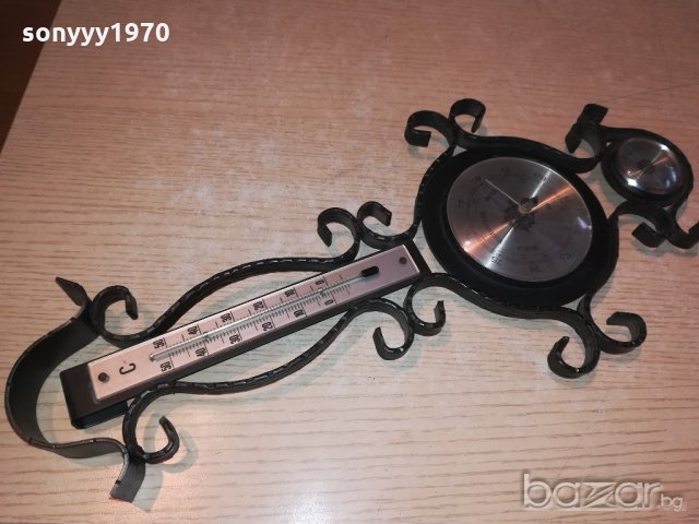 ретро колекция-ковано желязо-термо/хидро/баро-от швеицария, снимка 2 - Колекции - 20501185