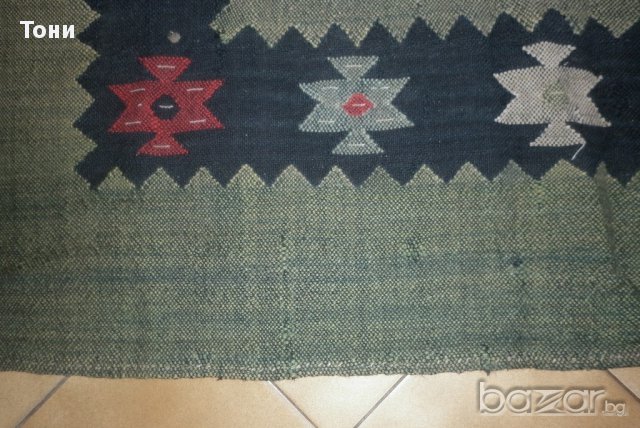 Автентична ръчно тъкана пътека / черга / килим , снимка 4 - Пътеки - 11521773