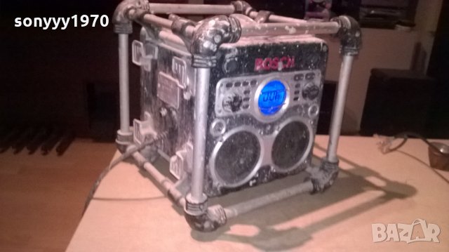 bosch-голямо строително радио-37х37х37см-внос франция, снимка 9 - Ресийвъри, усилватели, смесителни пултове - 23453541