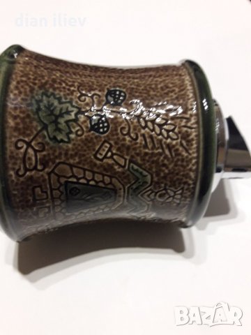 Стара настолна газова запалка, снимка 4 - Антикварни и старинни предмети - 24518245