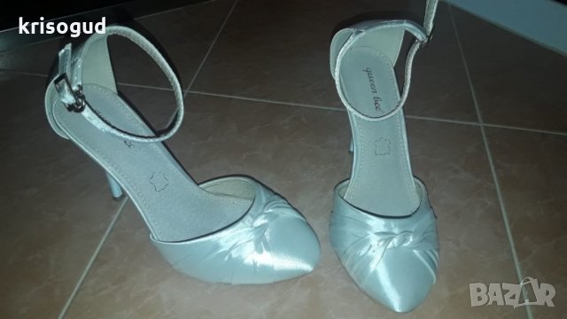 Елегентни официални сатенени обувки, НОВИ! Номер: 38, снимка 8 - Други - 21710799