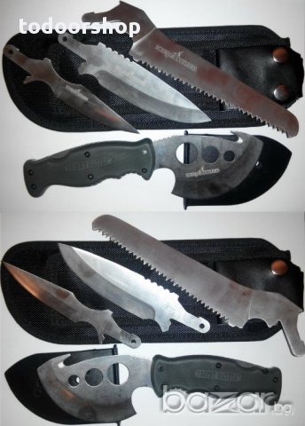 Комплект за оцеляване , туристически набор SCHRADE CUTLERY, снимка 2 - Ножове - 14884428