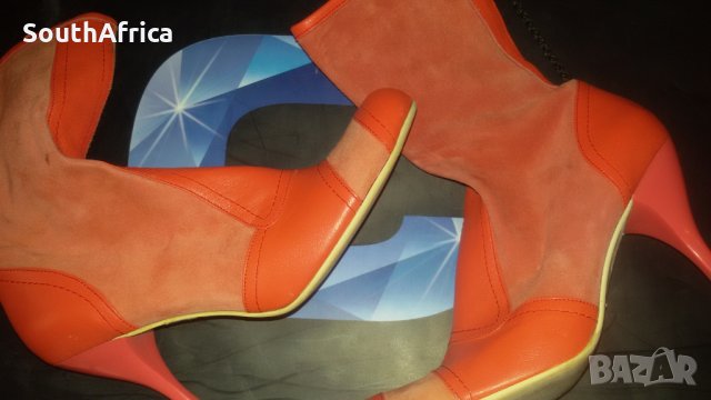 Боти естествена кожа Sara Pen, снимка 2 - Дамски боти - 24900070