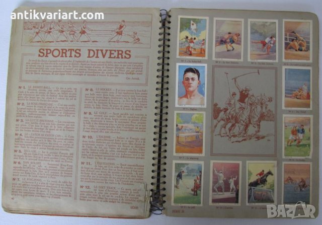 1935-36г. Колекционерски Албум Nestle, снимка 10 - Антикварни и старинни предмети - 25862811