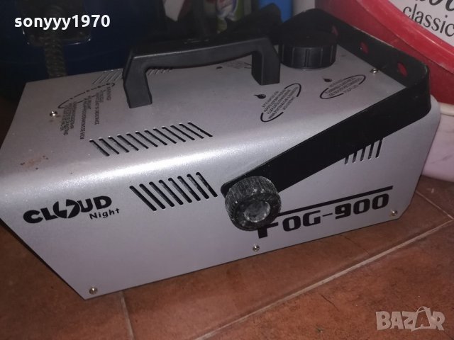 cloud night fog-900-профи дискотечно оборудване-внос швеицария, снимка 4 - Ресийвъри, усилватели, смесителни пултове - 21996009