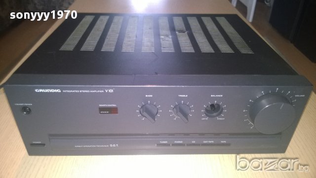 grundig v101 stereo amplifier-нов внос швеицария, снимка 2 - Ресийвъри, усилватели, смесителни пултове - 10267333