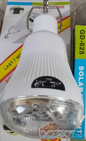 Соларна лампа с 20 светодиода Gr-020, снимка 1