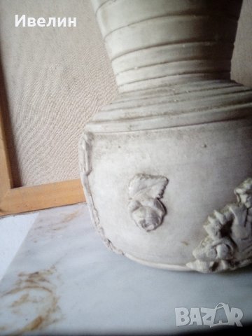 стара керамична ваза, снимка 3 - Антикварни и старинни предмети - 22121714