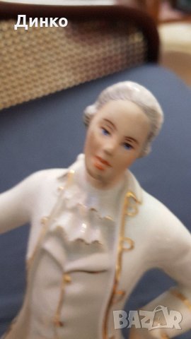 Антична порцеланова фигурка Дукс Бохемия, снимка 7 - Антикварни и старинни предмети - 22019958