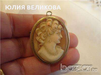  Камея в сребърен обков 3 , снимка 3 - Други - 17857170
