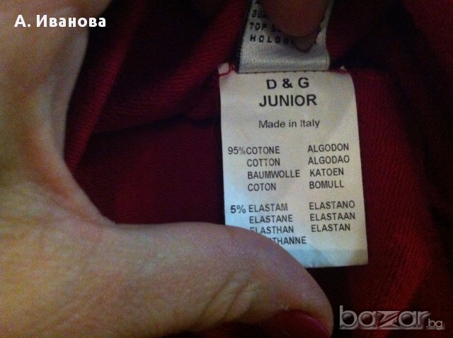 Дамска блуза D&G, снимка 2 - Блузи - 15835252
