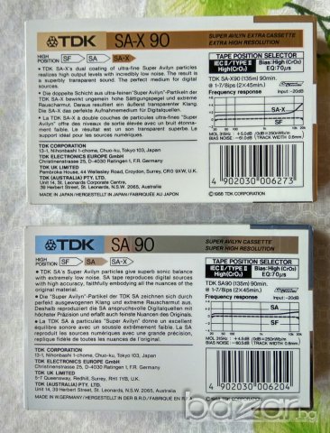 Аудио касети TDK, снимка 2 - Други - 20707431