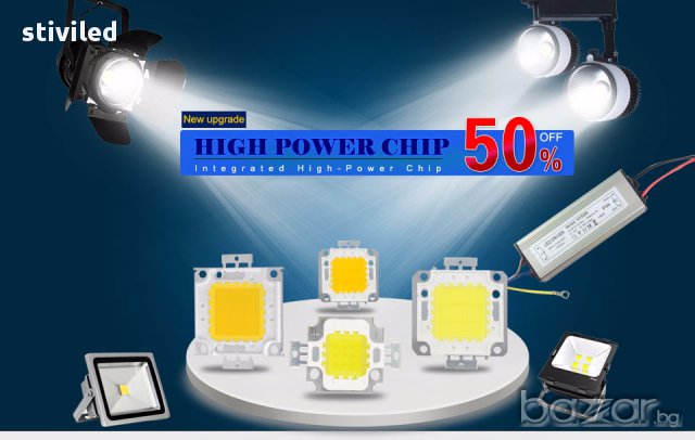 LED 20W студено бяло 100 % EPISTAR , снимка 6 - Прожектори - 15294554