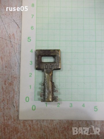 Ключ секретен № 00 за катинар