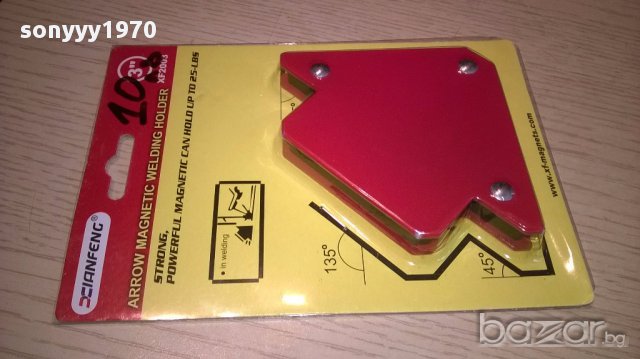 Магнитен държач ъглов до 12кг-нов за заваряване, снимка 3 - Други инструменти - 14919763