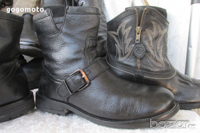 bili bi® original,N- 39, унисекс мото боти,байк боти, 100% естествена кожа,GOGOMOTO.BAZAR.BG®, снимка 2 - Дамски боти - 16891279