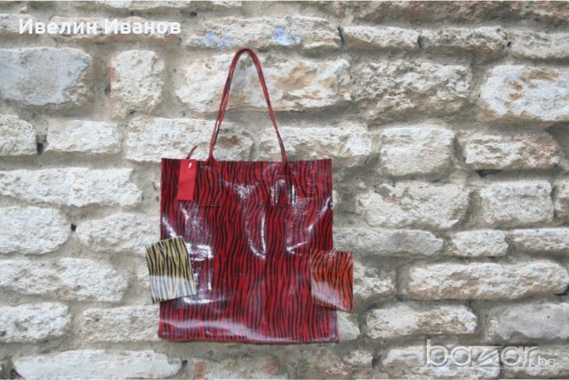 дамска чанта естествена кожа тип торба, снимка 14 - Чанти - 19428544