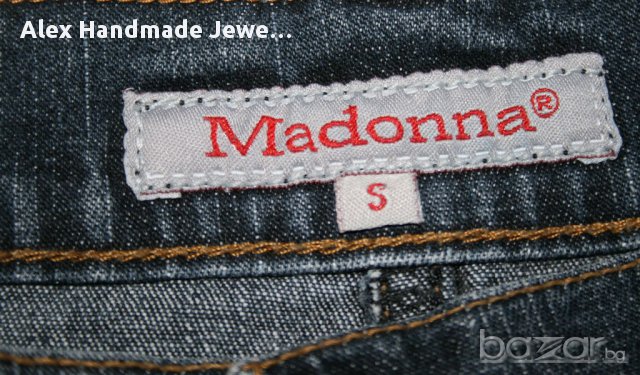 Madonna - дънкова мини пола, снимка 3 - Поли - 17845018