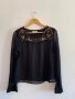 Vero Moda  блуза с камъни, снимка 1 - Блузи с дълъг ръкав и пуловери - 24719152