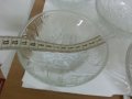 стари стъклени купички и купа , снимка 12