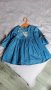 Дънкова бебешка рокля, снимка 1 - Бебешки рокли - 25118243
