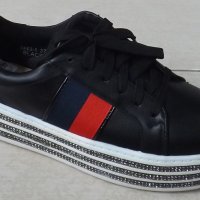 Обувки спортни, черни, код 56/ББ1/25, снимка 1 - Дамски ежедневни обувки - 23141674