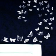 Стикер за стена - пеперуди, снимка 1 - Декорация за дома - 11403939