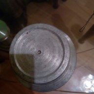 Стар алуминиев свещник, снимка 3 - Антикварни и старинни предмети - 13144802