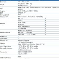 Beelink AP35 Mini PC Windows 10 Intel Apollo J3355 4GB RAM 64GB ROM TV Box WiFi 1000Mbps 1GB LAN BT4, снимка 10 - Плейъри, домашно кино, прожектори - 25455442