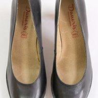 Естествена кожа черни дамски обувки Daneris by Liberitae, снимка 2 - Дамски ежедневни обувки - 18290060