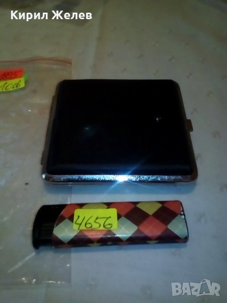 Табакера кожена -1895, снимка 1