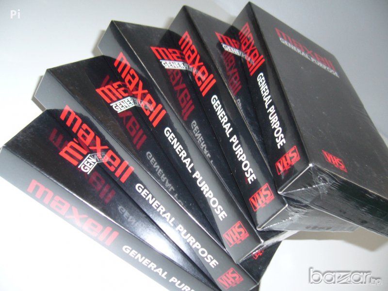 Видеокасета VHS MAXELL 180 минути, снимка 1