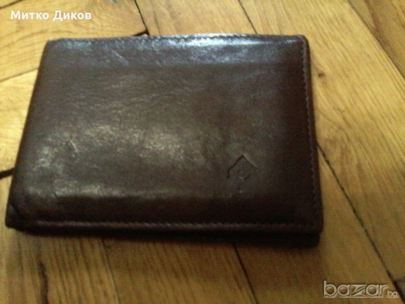Портфейл Ромб -естествена кожа, снимка 1