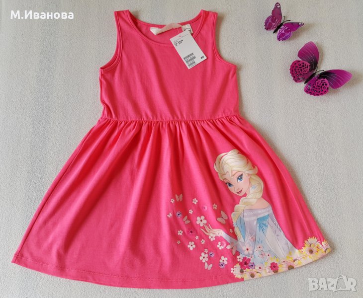 Рокля H&M Елза 3-4години, снимка 1