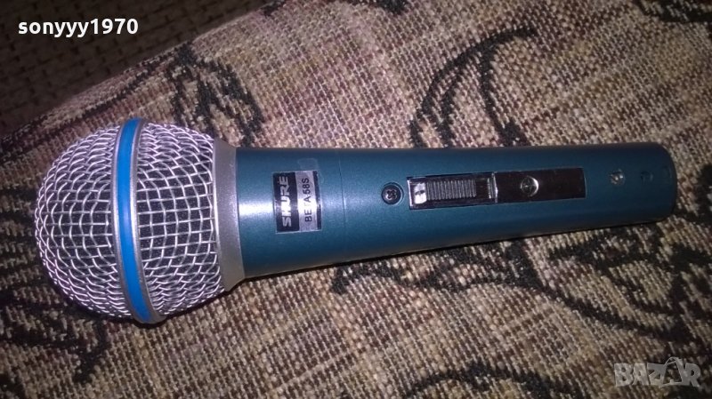 shure beta sm58s-microphone, снимка 1