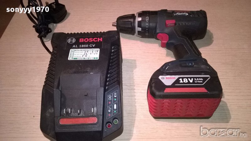 Bosch li-ion profi-комплект-внос швеицария, снимка 1