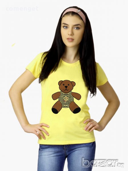 Уникална тениска с принт Teddie Bear! Създай модел по Твой дизайн, свържи се нас!, снимка 1