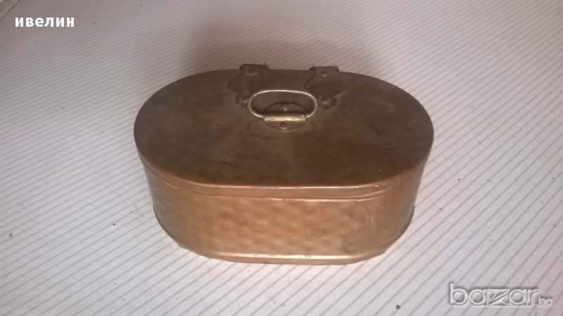 стара метална кутийка, снимка 1