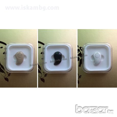 Мини безжична Bluetooth слушалка за телефони - код s530, снимка 2 - Калъфи, кейсове - 13719758