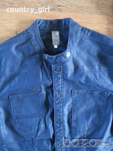G-star A-crotch Jetler Slim Shirt - страхотна дамска риза, снимка 7 - Ризи - 19534106