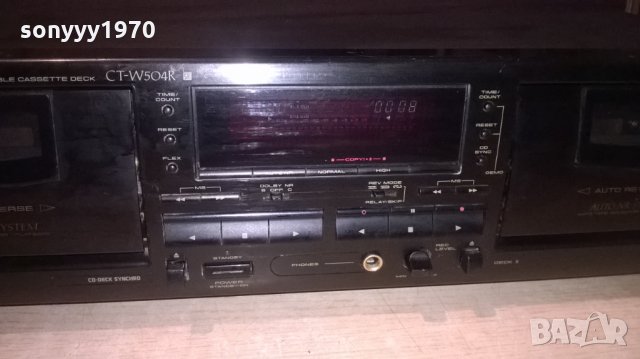 pioneer ct-w504r STEREO дек-внос швеицария, снимка 3 - Декове - 25525331