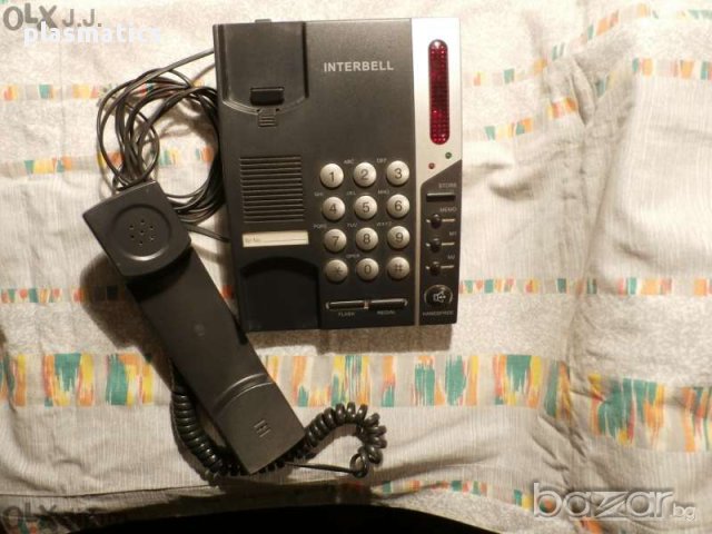 Стационарен телефонен апарат Interbell /Panasonic, снимка 4 - Други - 14956798