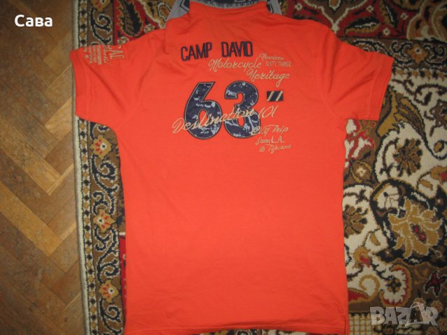 Тениски PULL&BEAR, CAMP DAVID   мъжки,М, снимка 6 - Тениски - 22558590