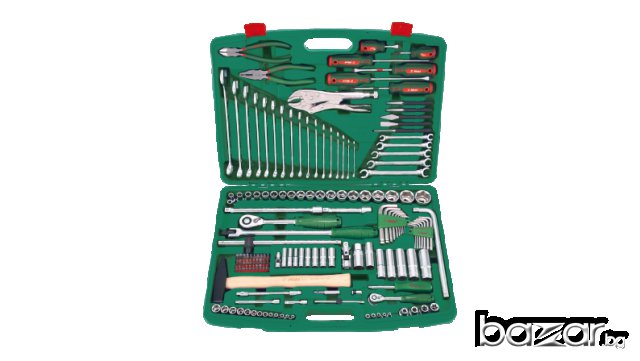 Гедоре 1/4"-1/2" к-т 158 бр/4-32мм./.хром ванадий