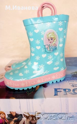Гумени ботуши Елза №21,5 , снимка 12 - Детски боти и ботуши - 19506287