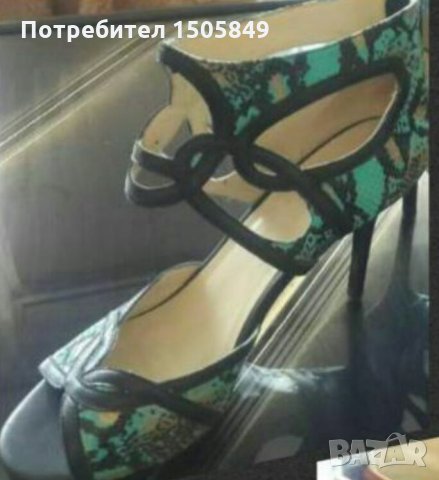 Обувки от естествена кожа , снимка 1 - Дамски обувки на ток - 22649040